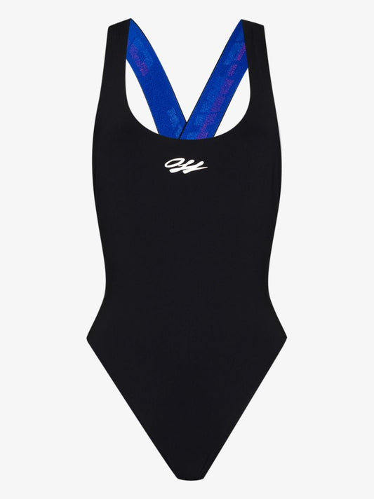 Logo Tape Swimsuit