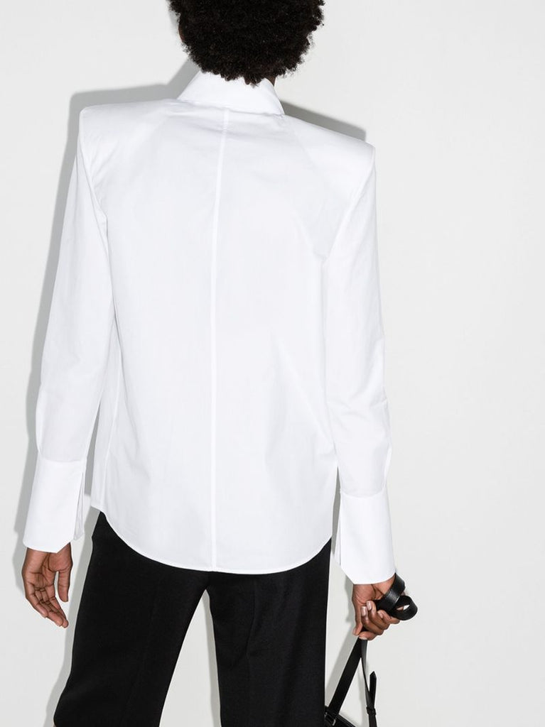 Script Logo Cotton Shirt