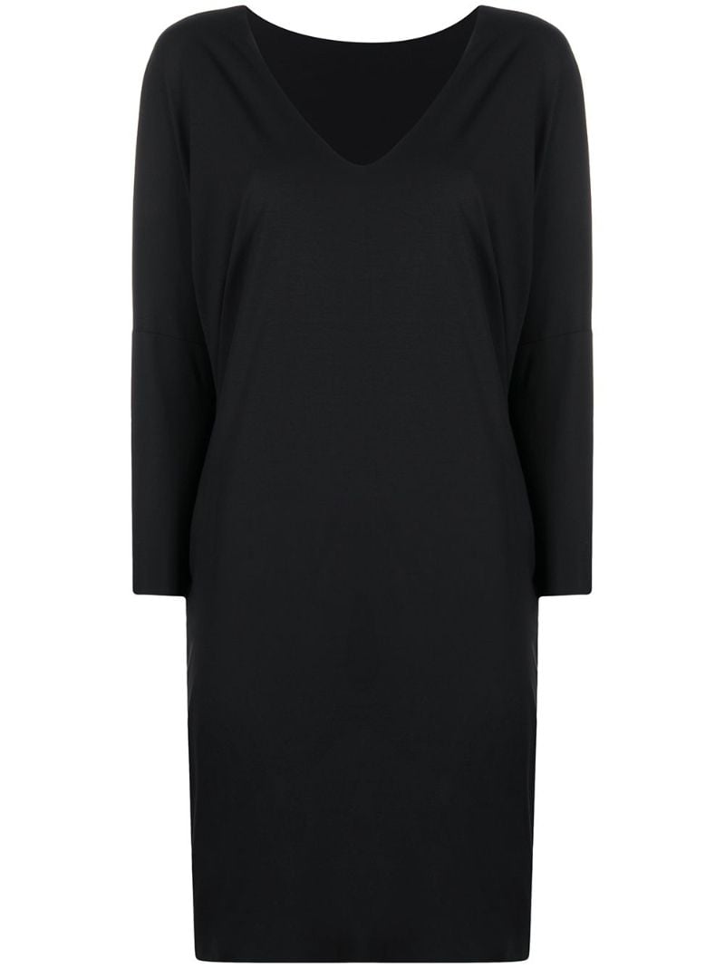 Black Aurora Pure Cut Dress