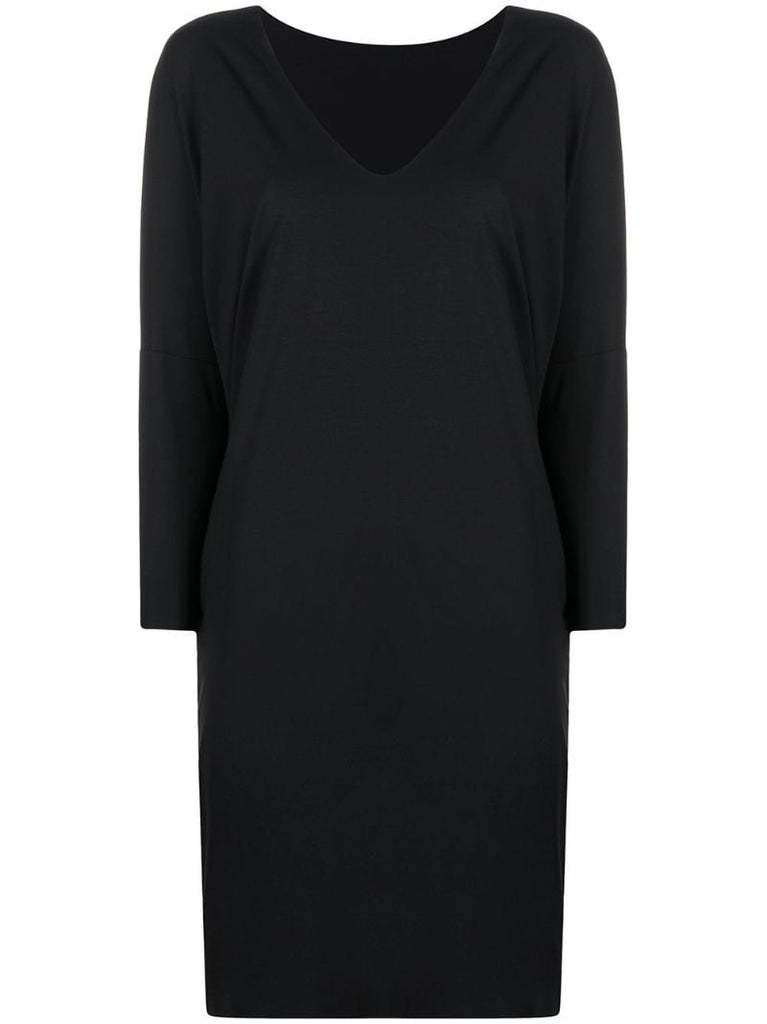 Black Aurora Pure Cut Dress