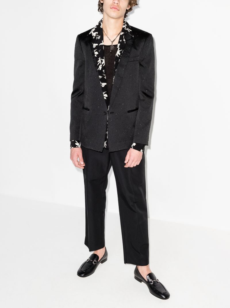 Scratch Detail Blazer