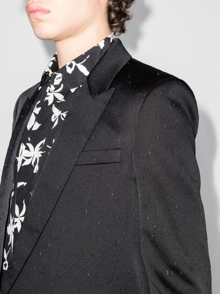 Scratch Detail Blazer