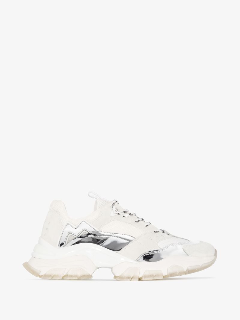 White Leave No Trace Sneakers