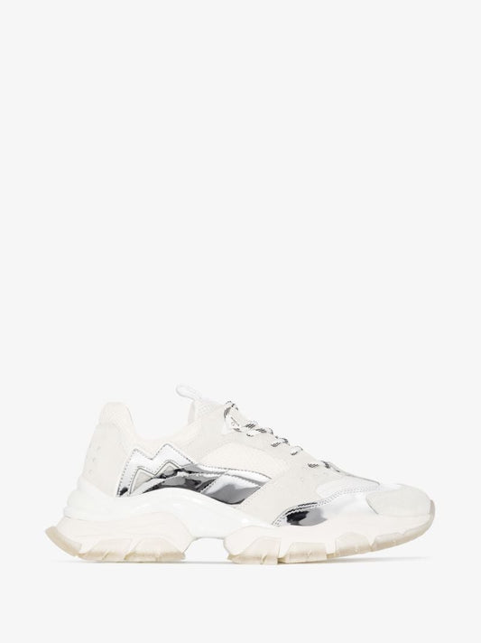White Leave No Trace Sneakers