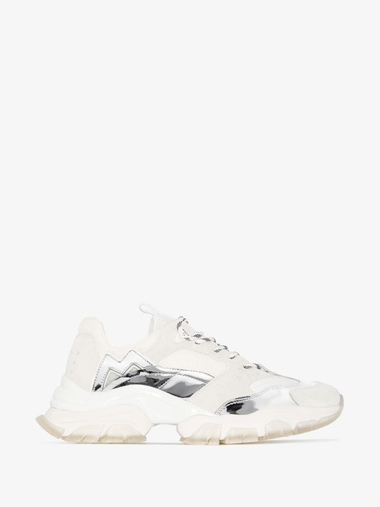 White Leave No Trace Sneakers