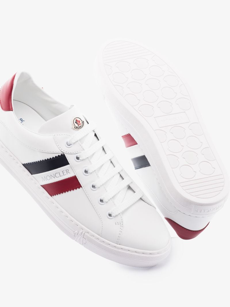 White Ariel Leather Sneakers