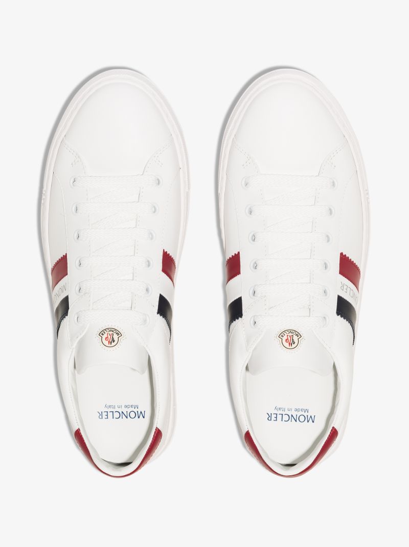 White Ariel Leather Sneakers