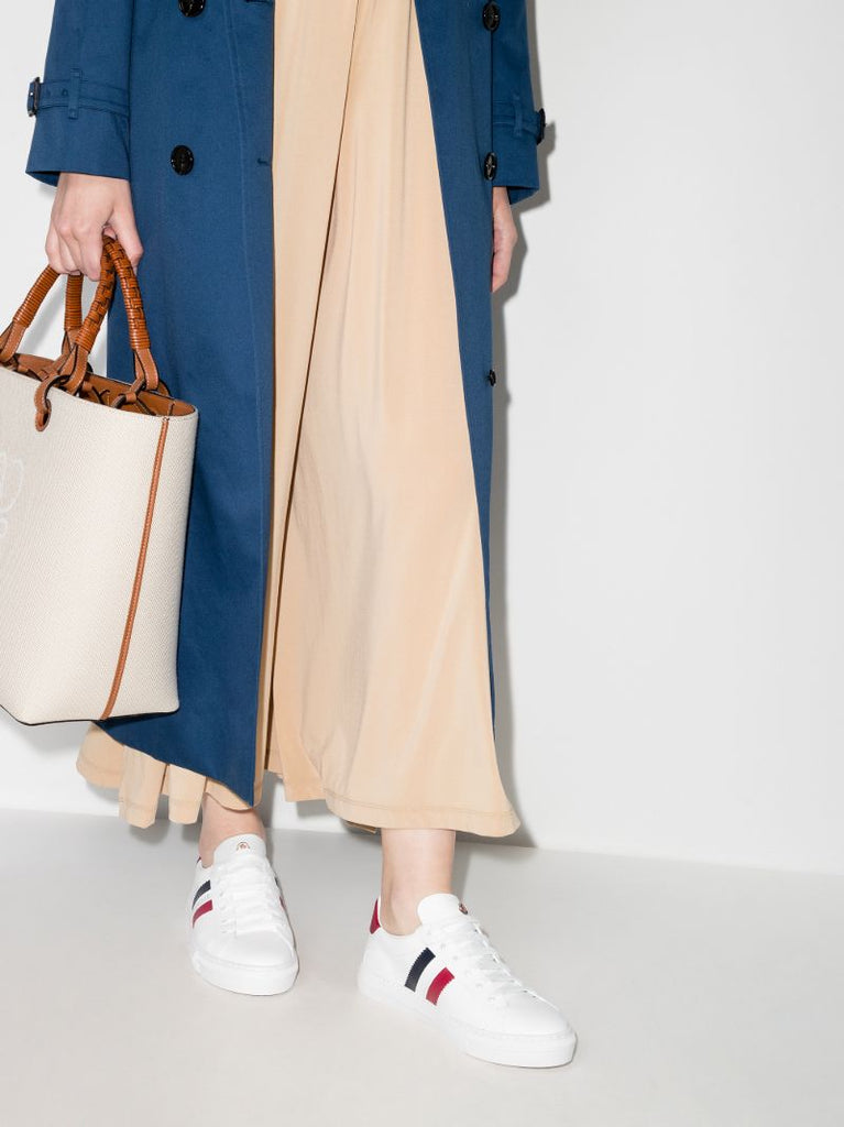 White Ariel Leather Sneakers
