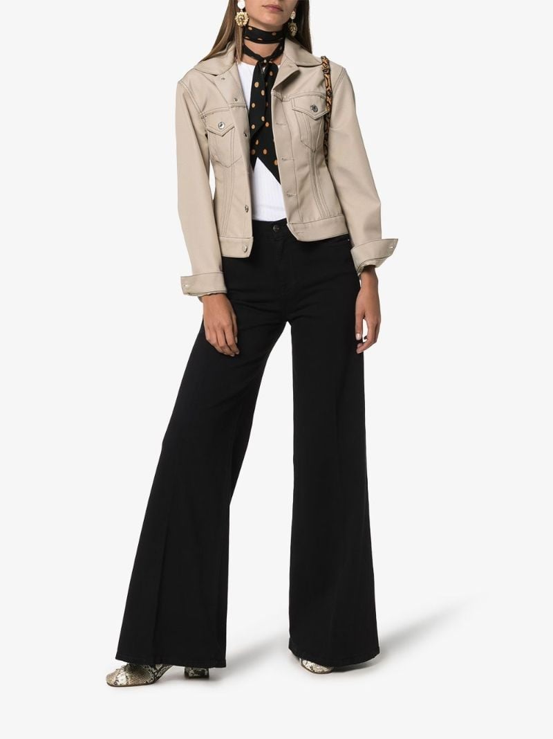 High-waisted Flared Jeans