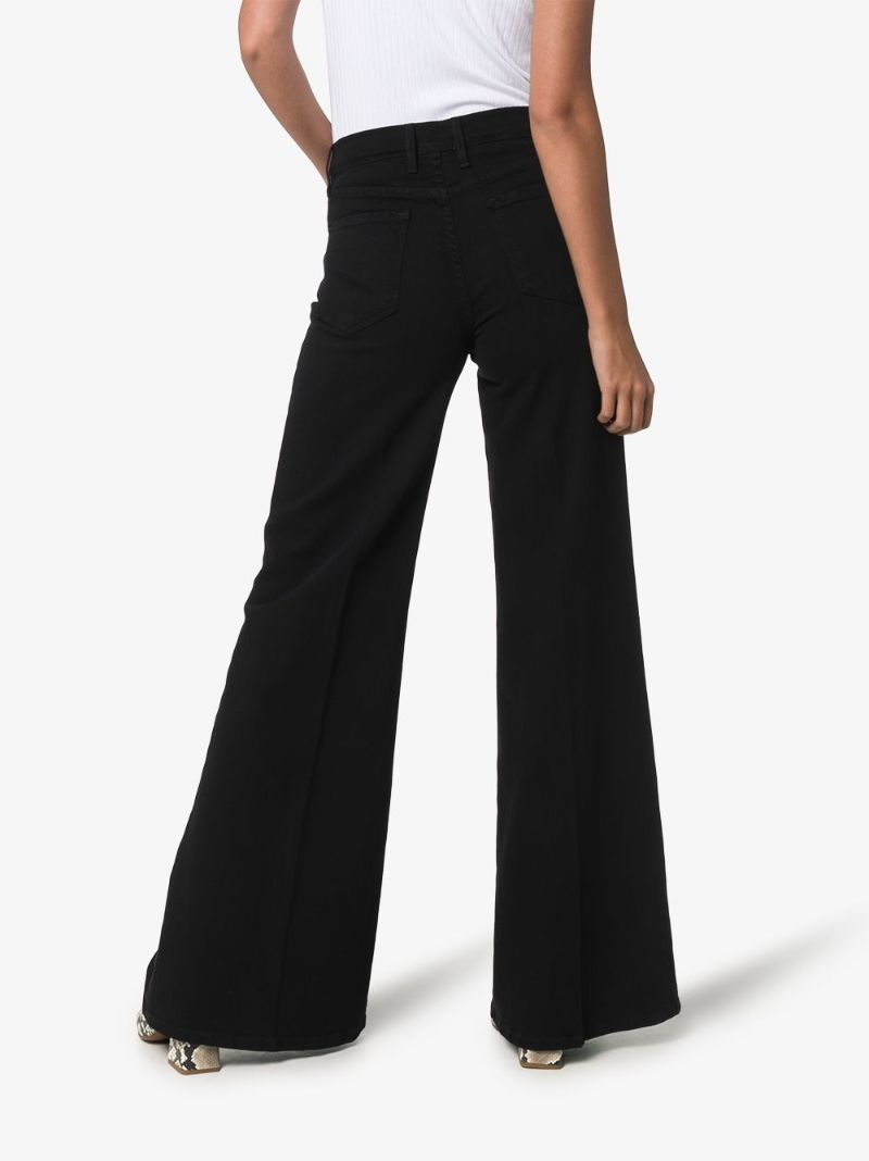 High-waisted Flared Jeans