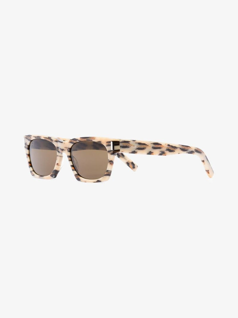 Multicoloured 402 Square Animal Print Sunglasses