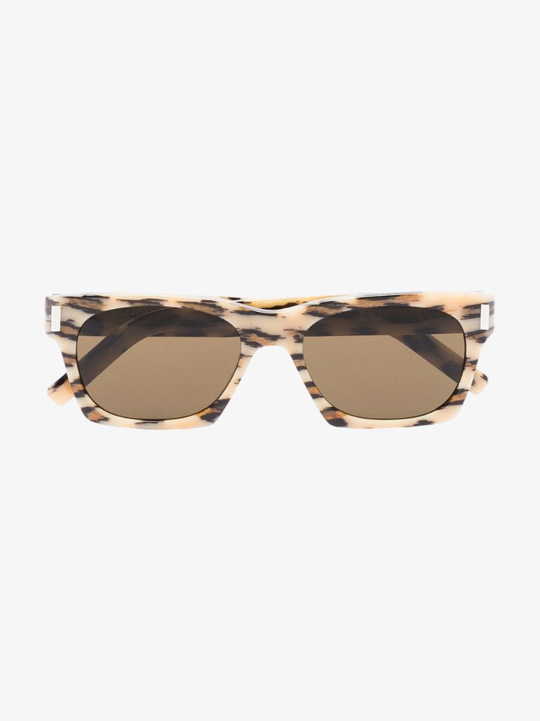 Multicoloured 402 Square Animal Print Sunglasses