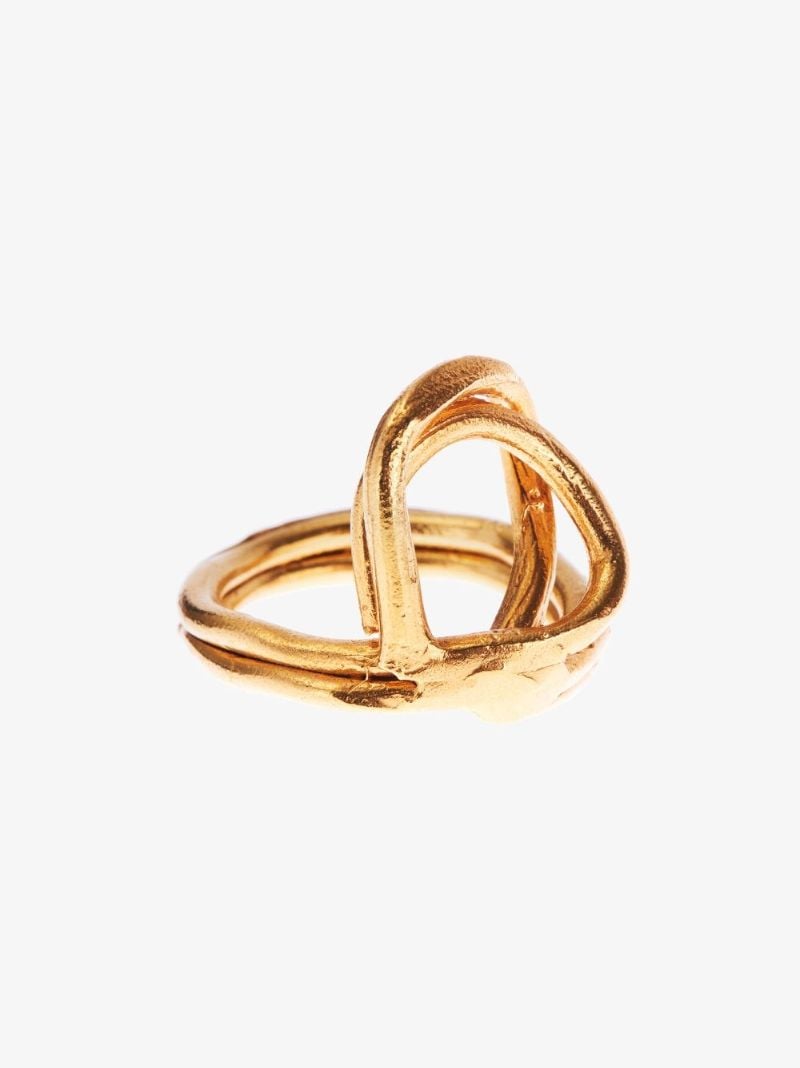 Gold-plated Lia Ring