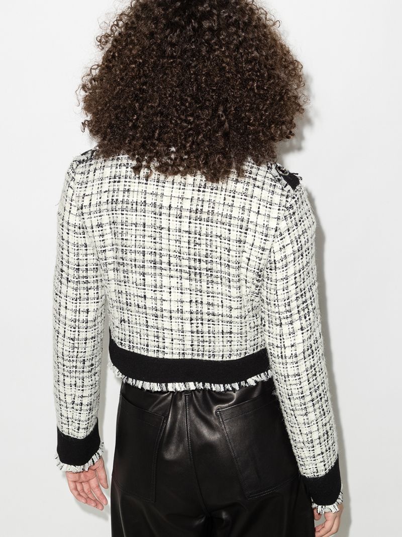 Cropped Tweed Jacket