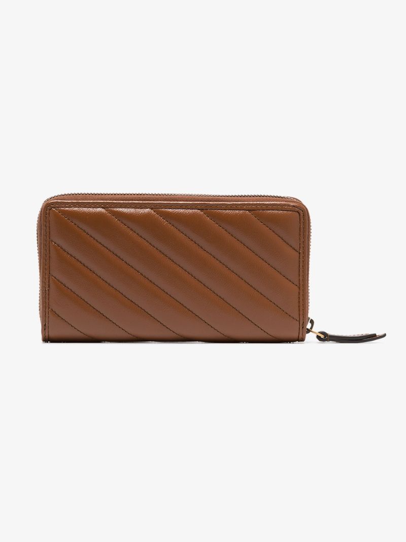 Brown Gg Marmont Leather Wallet