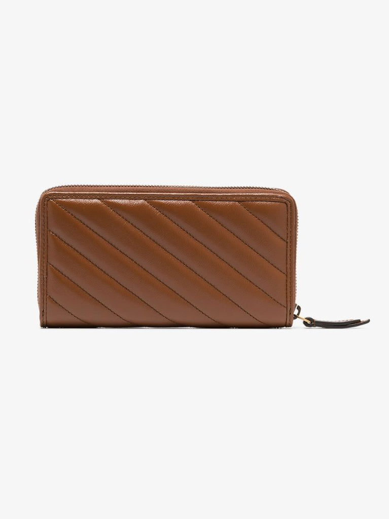 Brown Gg Marmont Leather Wallet