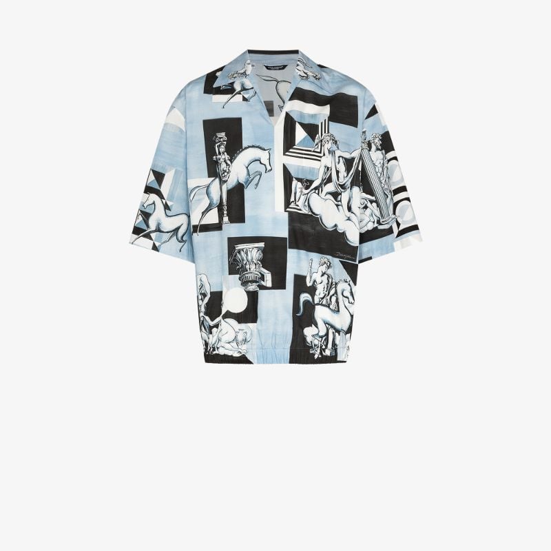 Printed Short Sleeve Shirt