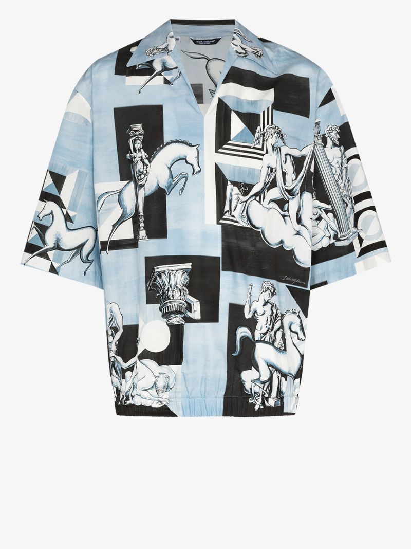 Printed Short Sleeve Shirt