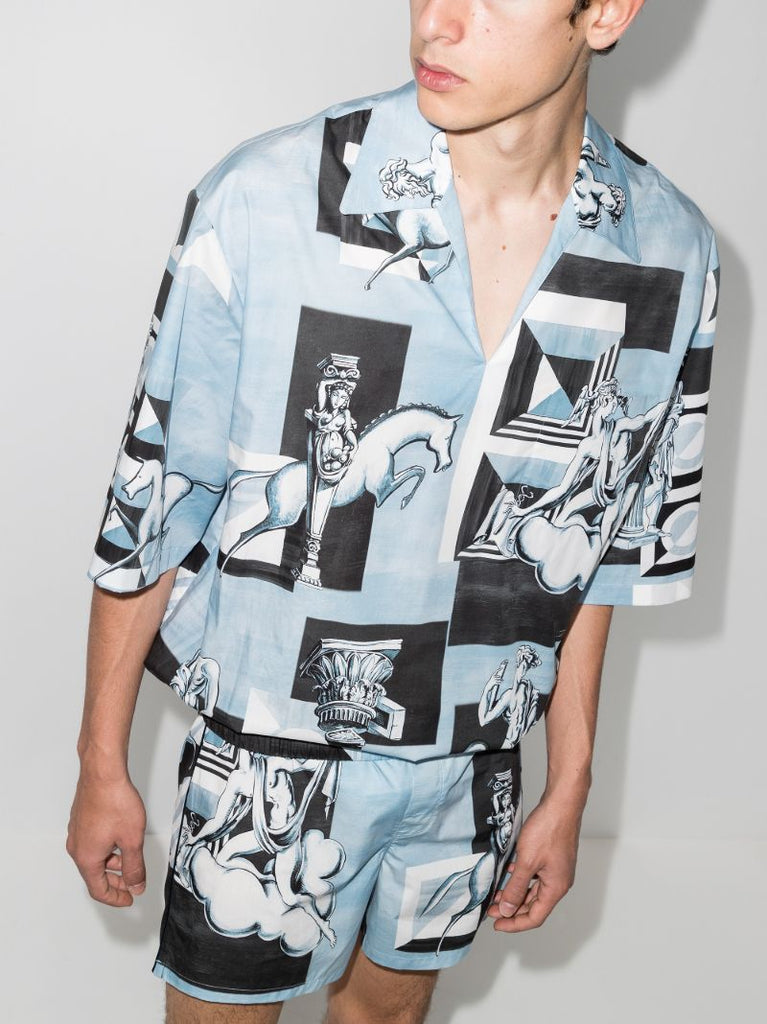 Printed Short Sleeve Shirt