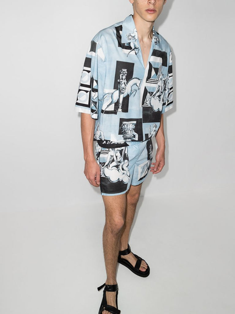 Printed Short Sleeve Shirt