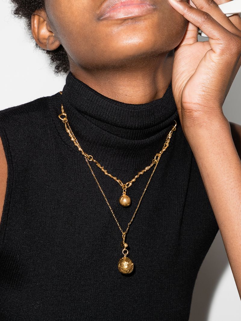 Gold-plated the Moon Shine Necklace