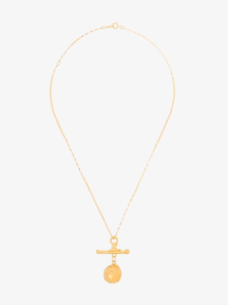 Gold-plated the Moon Shine Necklace