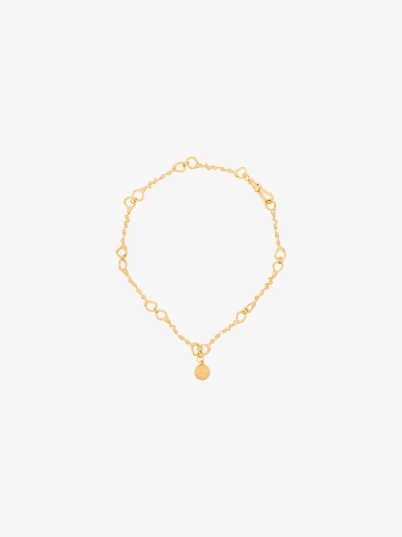 Gold-plated the Ancient Forest Necklace