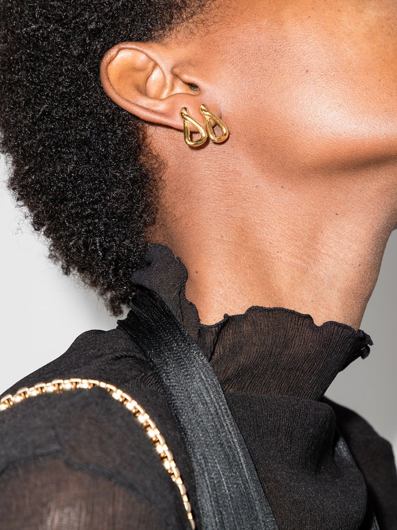 Gold-plated the Trembling Bough Earrings