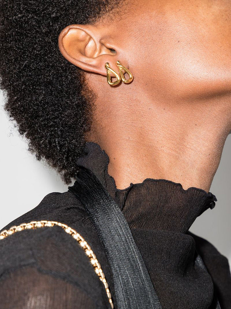 Gold-plated the Trembling Bough Earrings