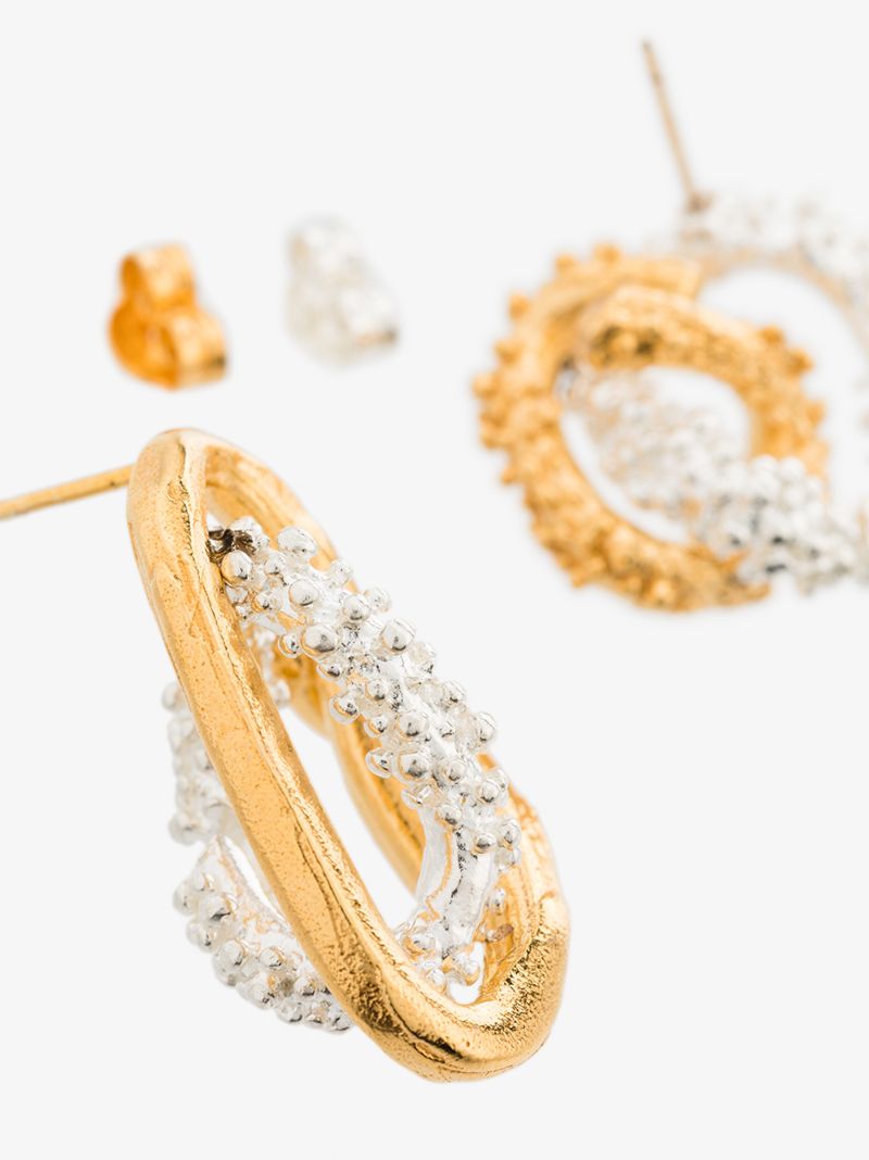 Gold-plated the Lia Earrings