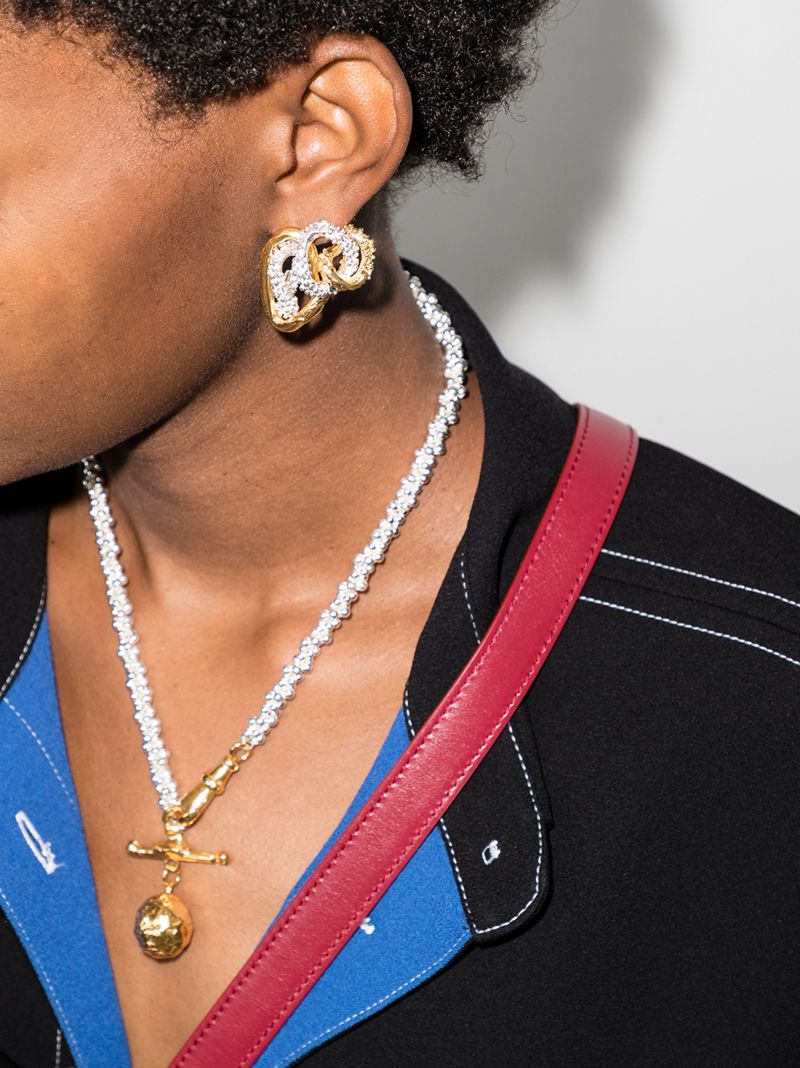 Gold-plated the Lia Earrings