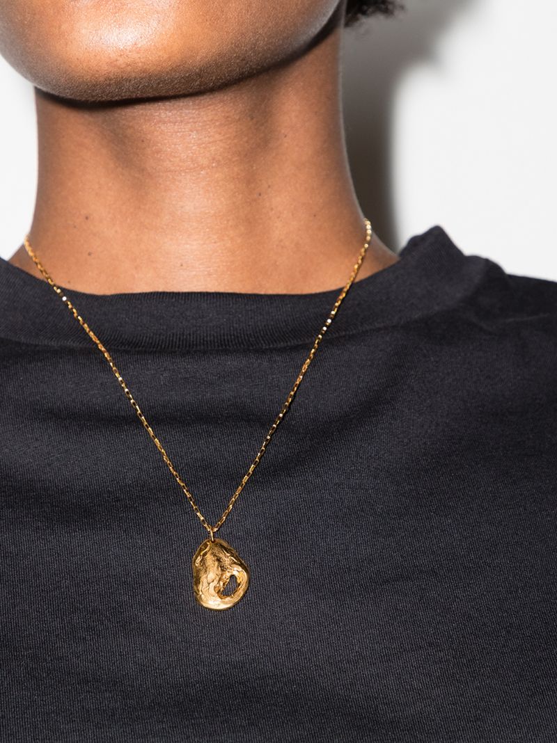 Gold-plated the Clouds in Your Mind Necklace