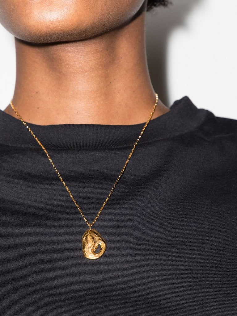 Gold-plated the Clouds in Your Mind Necklace