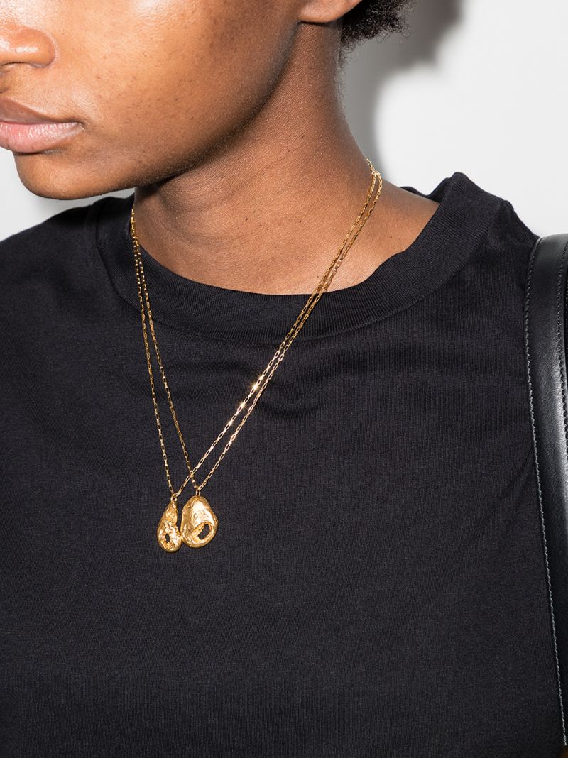 Gold-plated the Clouds in Your Mind Necklace