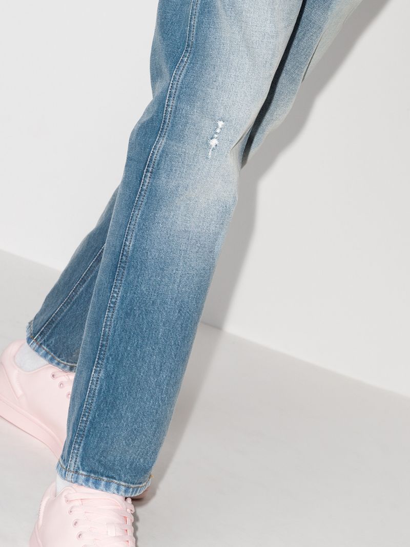 Eco Bleached Tapered Jeans