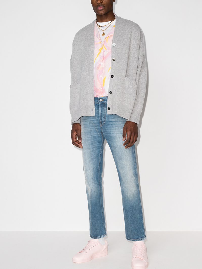 Eco Bleached Tapered Jeans