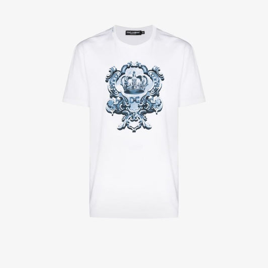 Crest Logo Print T-shirt