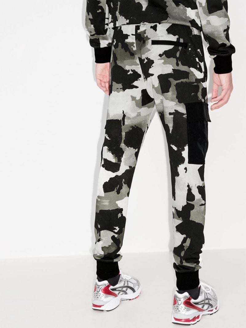 Camouflage Print Track Pants