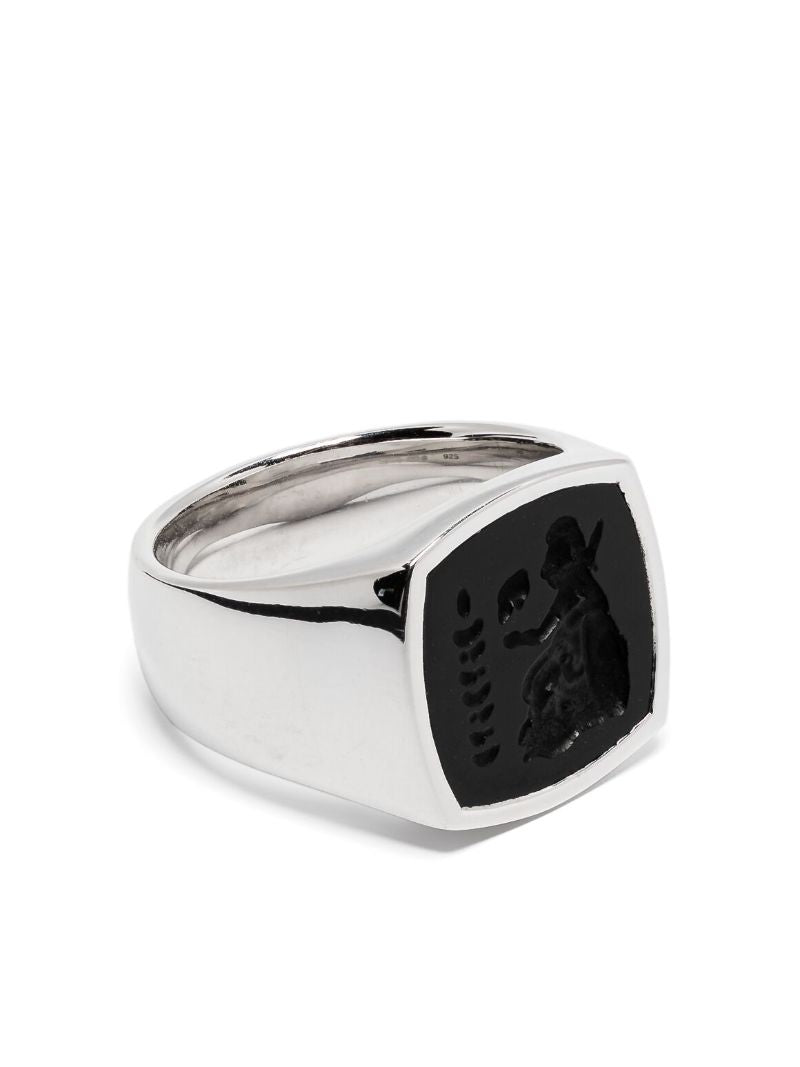 Cushion Onyx Ring