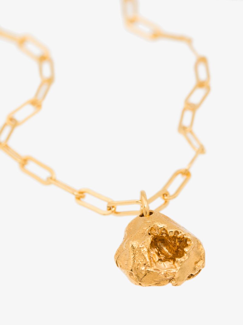 Gold-plated the Crescendo Necklace