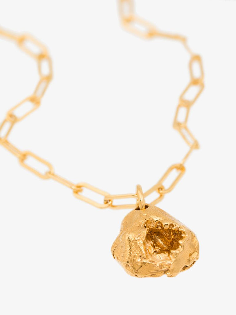 Gold-plated the Crescendo Necklace