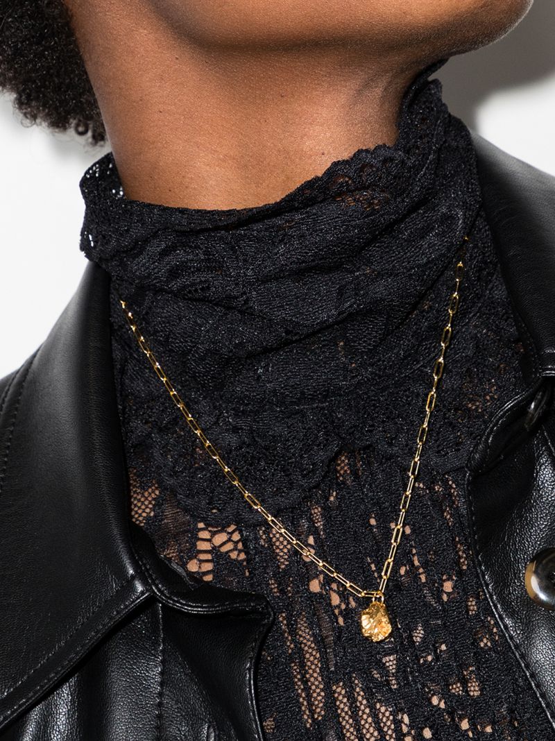 Gold-plated the Crescendo Necklace