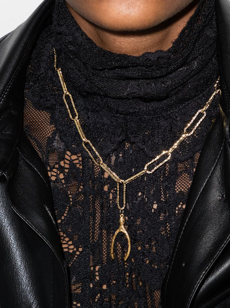 Gold-plated Past Follies Necklace