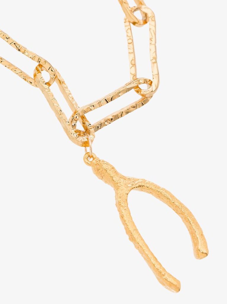 Gold-plated Past Follies Necklace