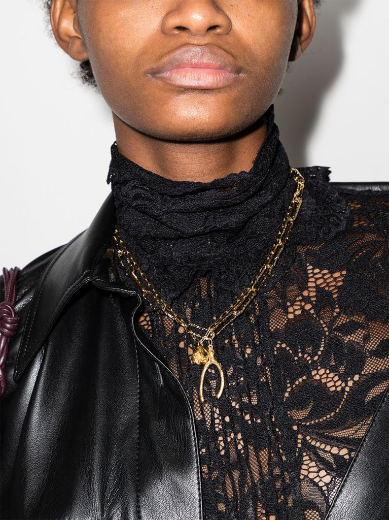 Gold-plated Past Follies Necklace