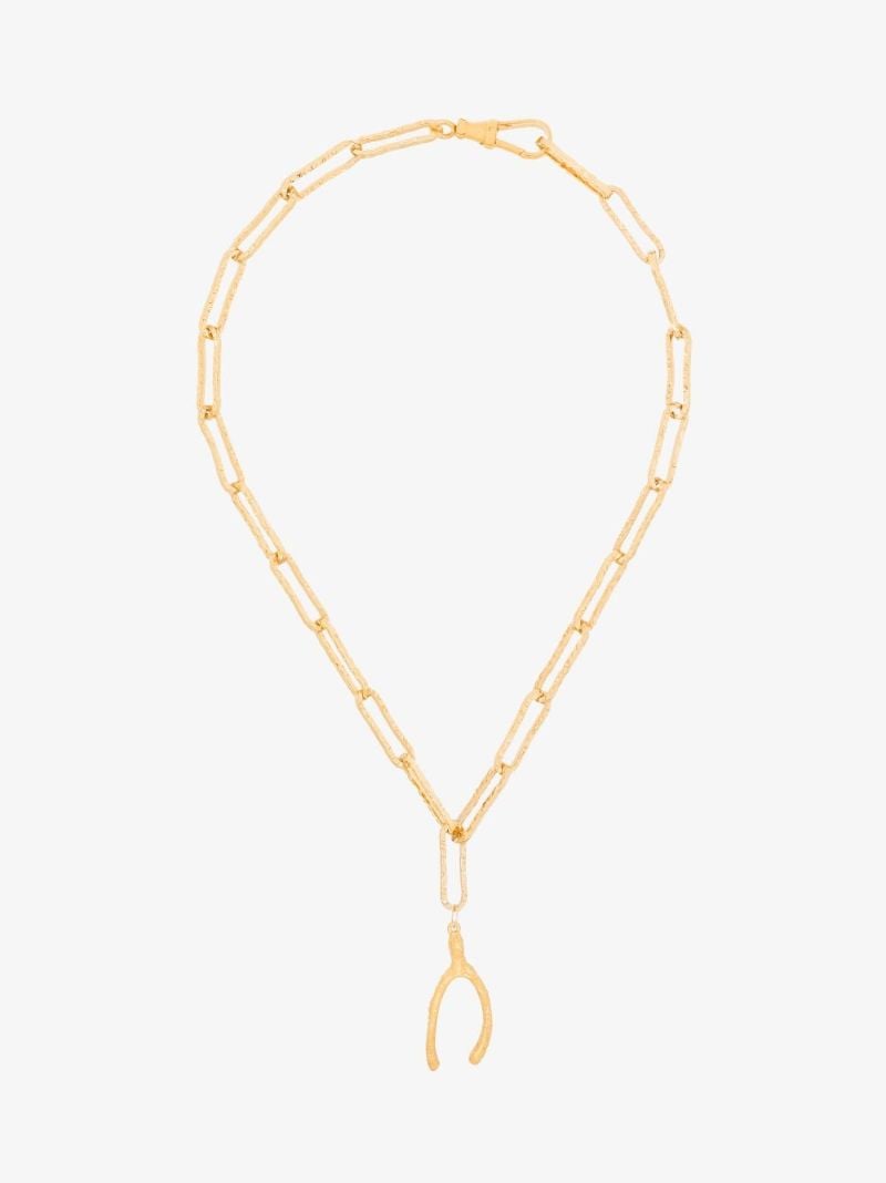 Gold-plated Past Follies Necklace