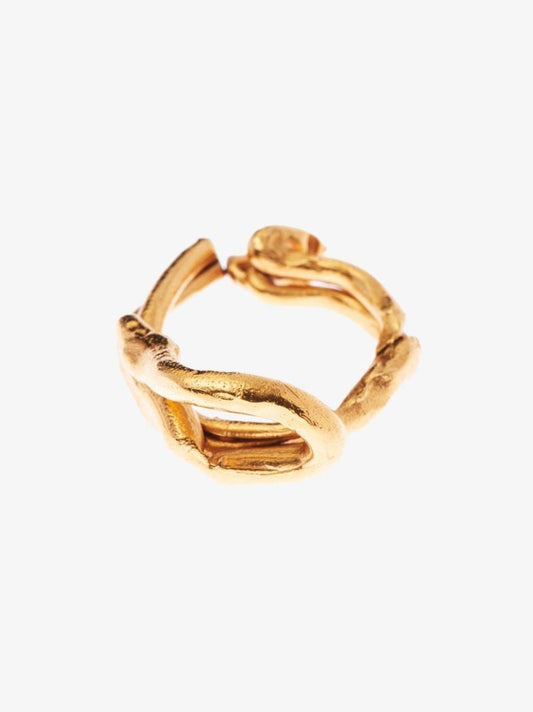 Gold-plated Ancient Forest Ring