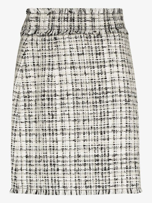 High-rise Tweed Miniskirt