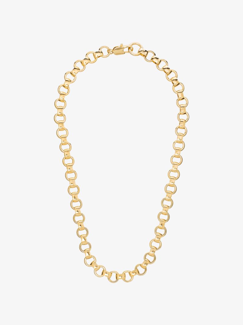 Gold-plated Franca Chain Necklace