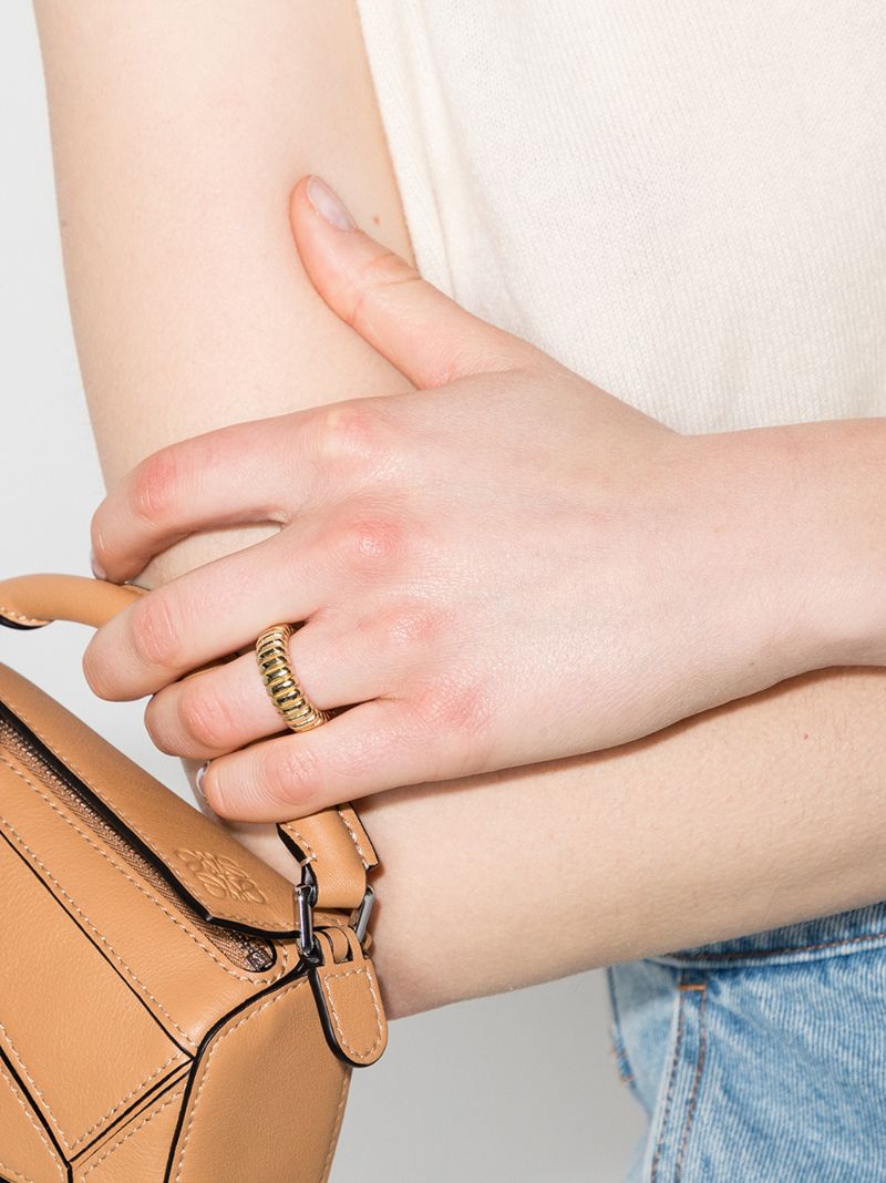 Gold-plated Camilla Ring